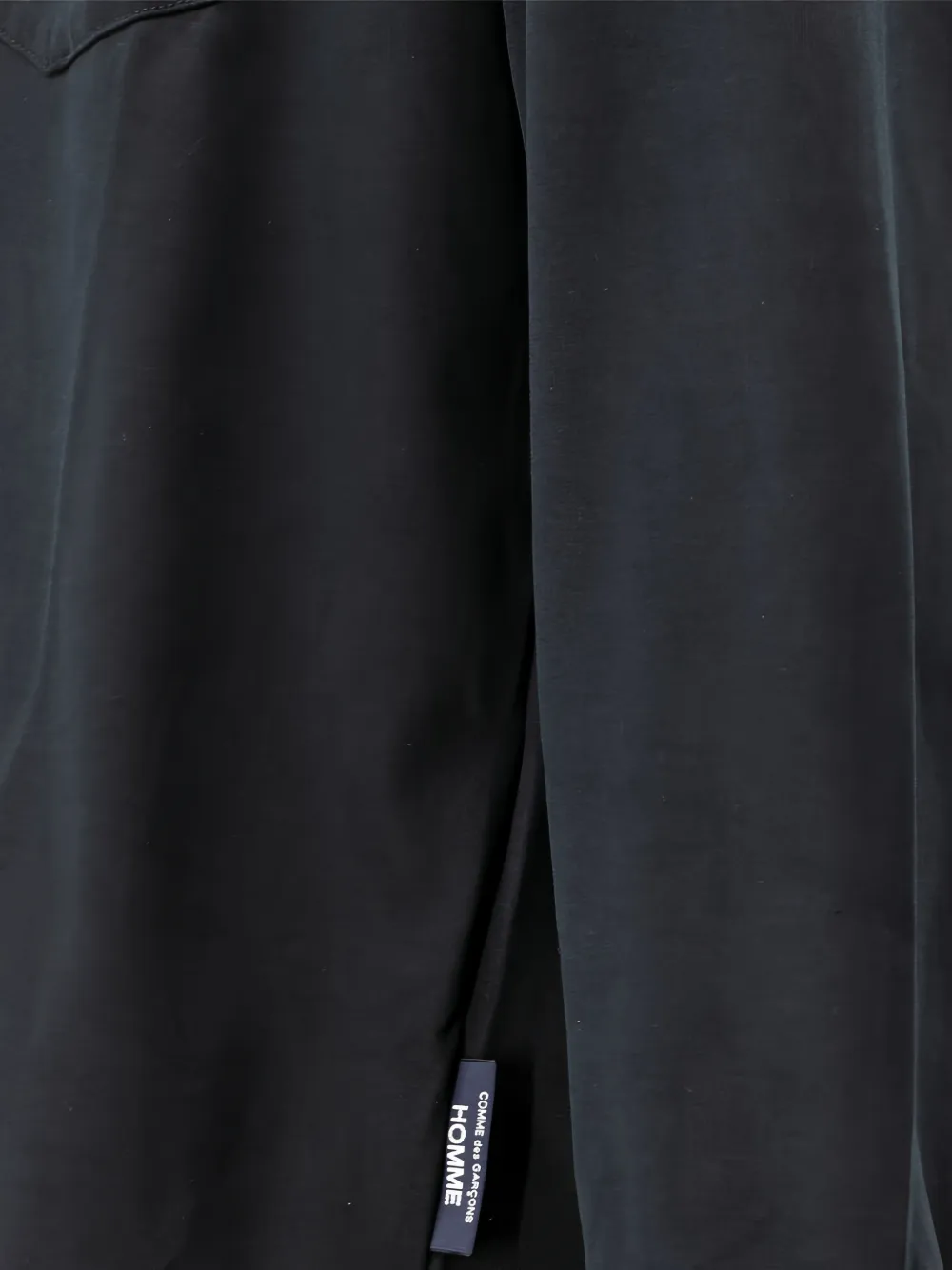 Comme des Garçons Homme pocket-detail long-sleeve T-shirt Zwart