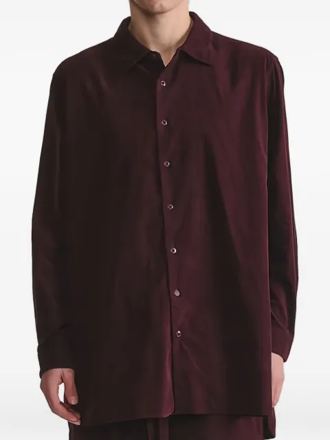 Casey Casey Ikla corduroy long-sleeve shirt