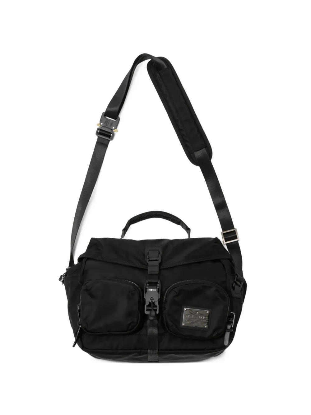 Makavelic Shift buckle-fastening shoulder bag - Nero