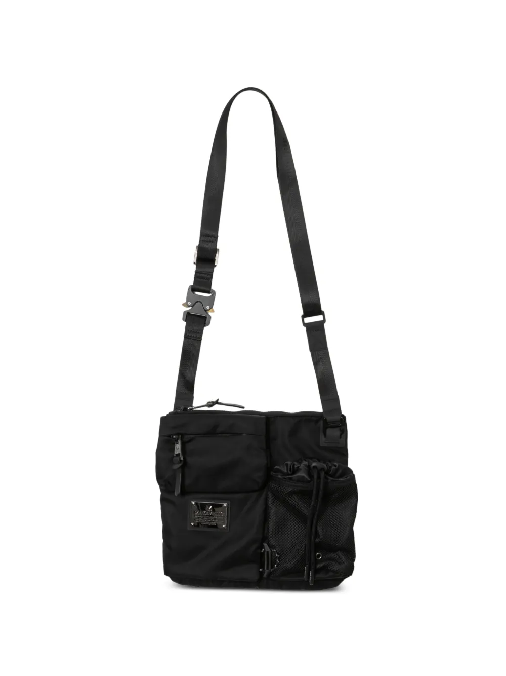 Makavelic multi-pocket shoulder bag - Nero