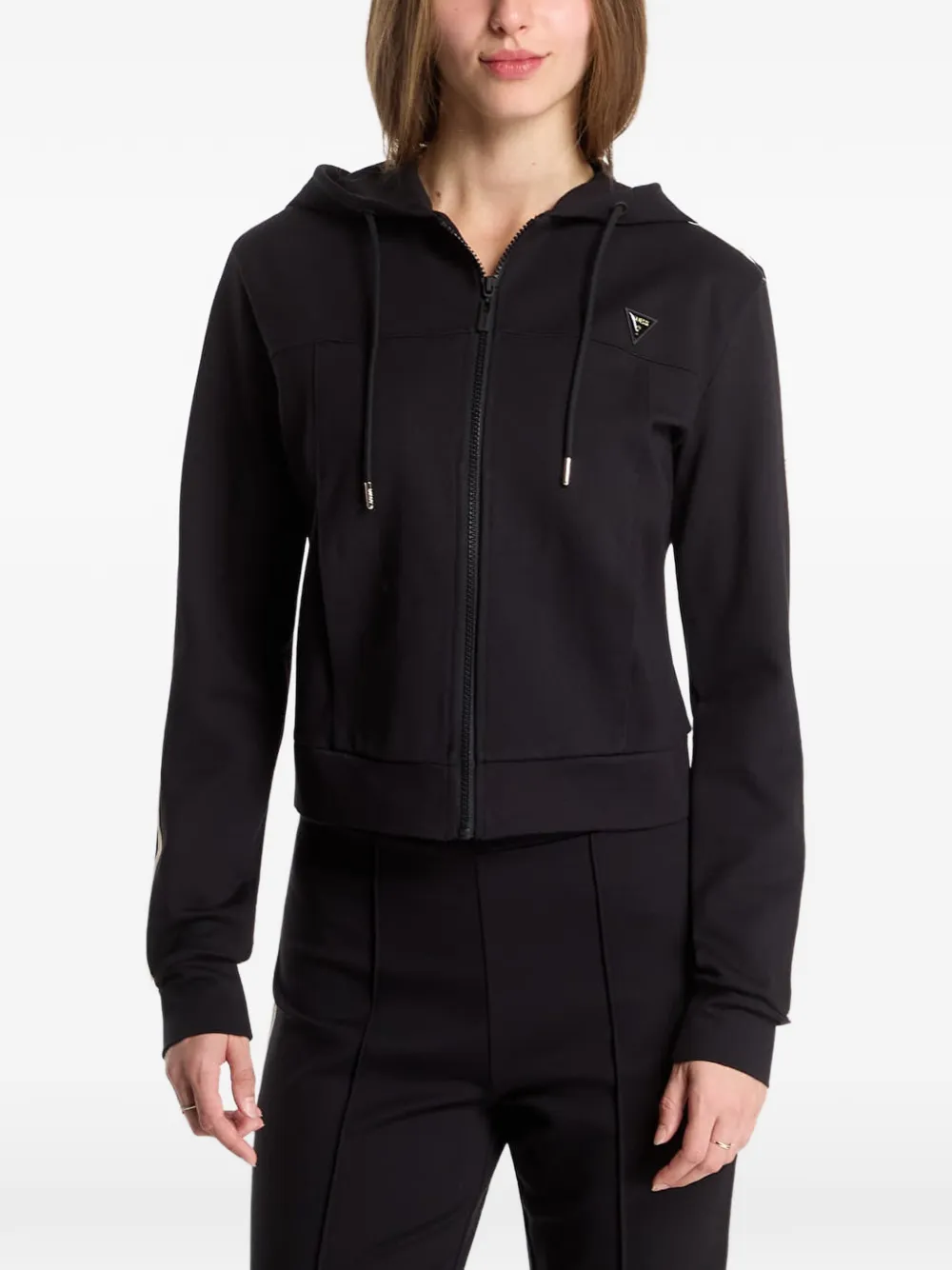 GUESS USA hooded sweatshirt Zwart