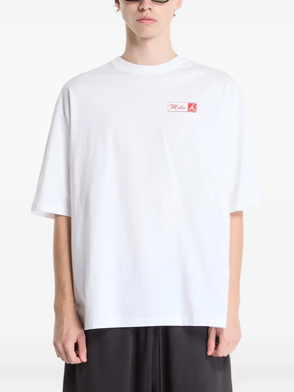 Jordan Brooklyn graphic-print T-shirt Wit