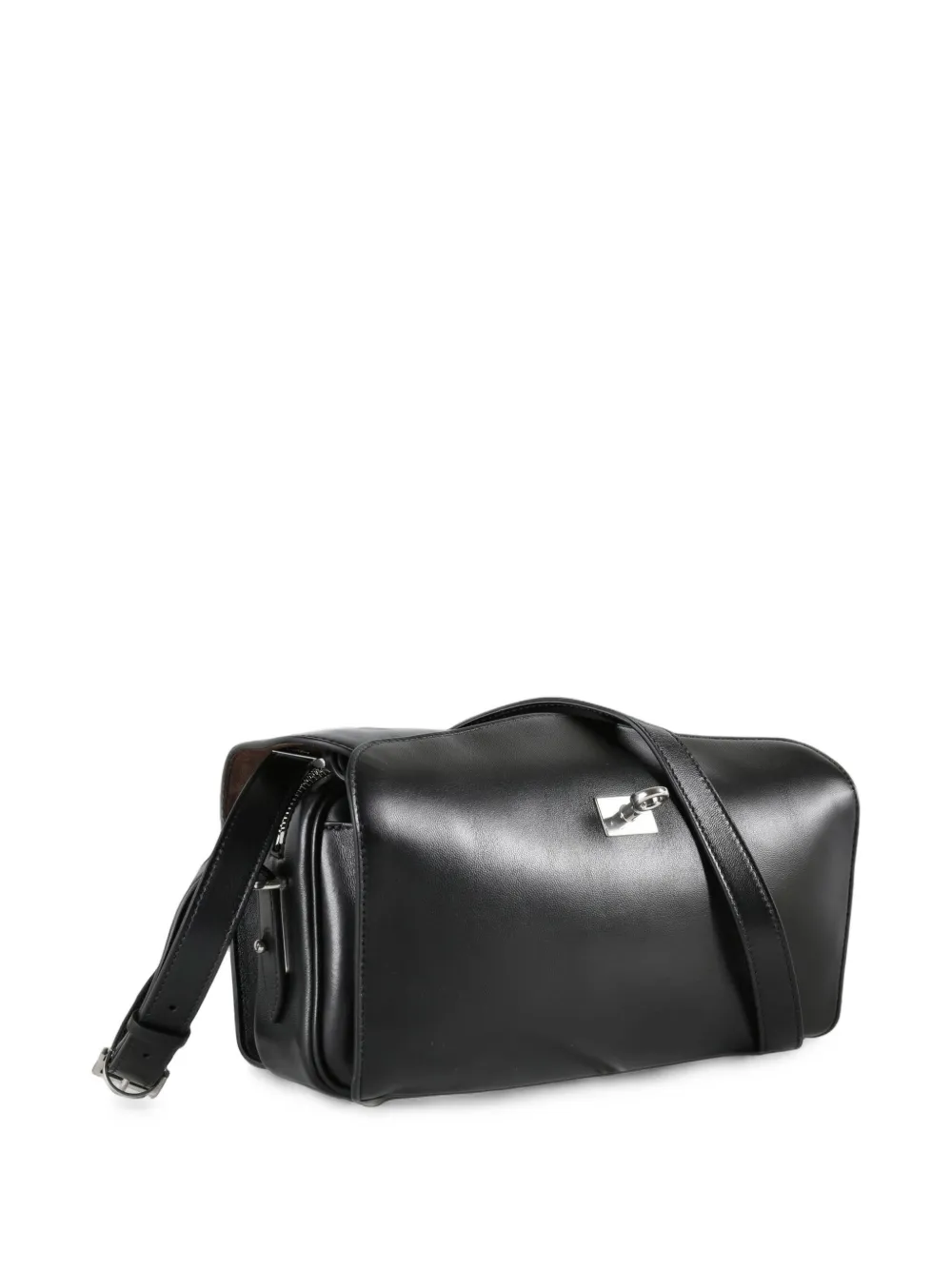 Balenciaga Le 7 shoulder bag medium in black Zwart