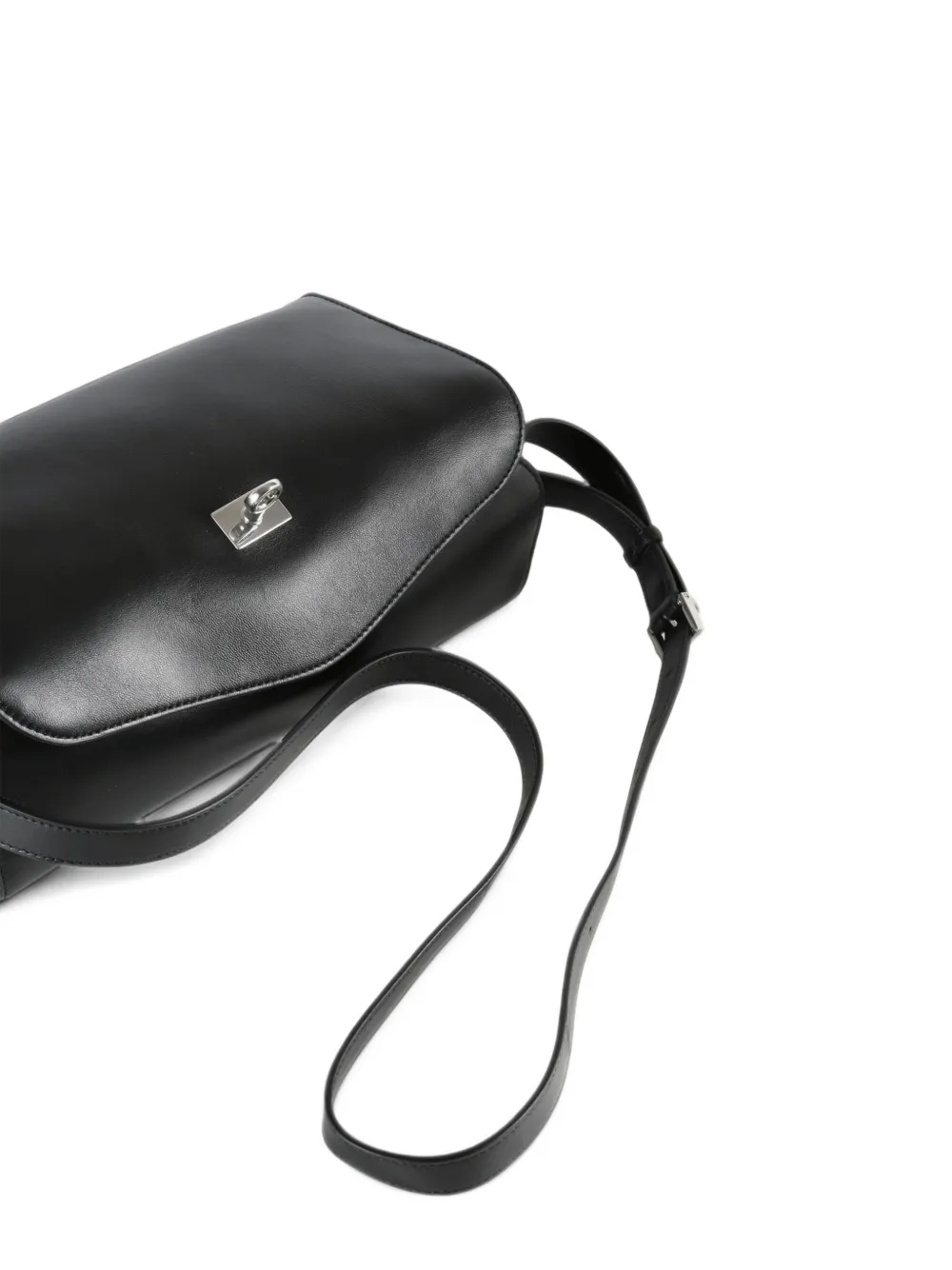 Balenciaga Le 7 shoulder bag medium in black Zwart