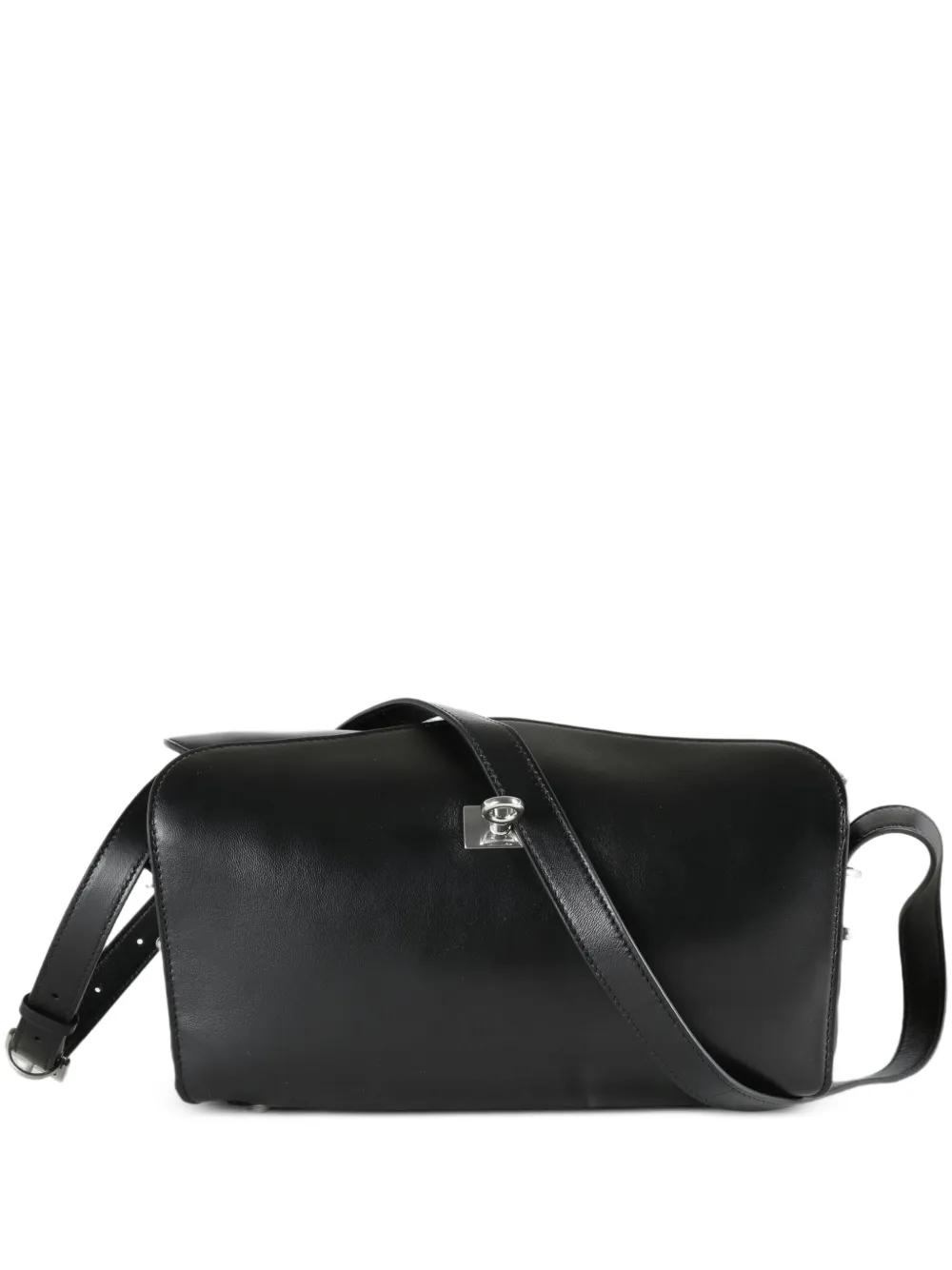Balenciaga Le 7 shoulder bag medium in black - Nero