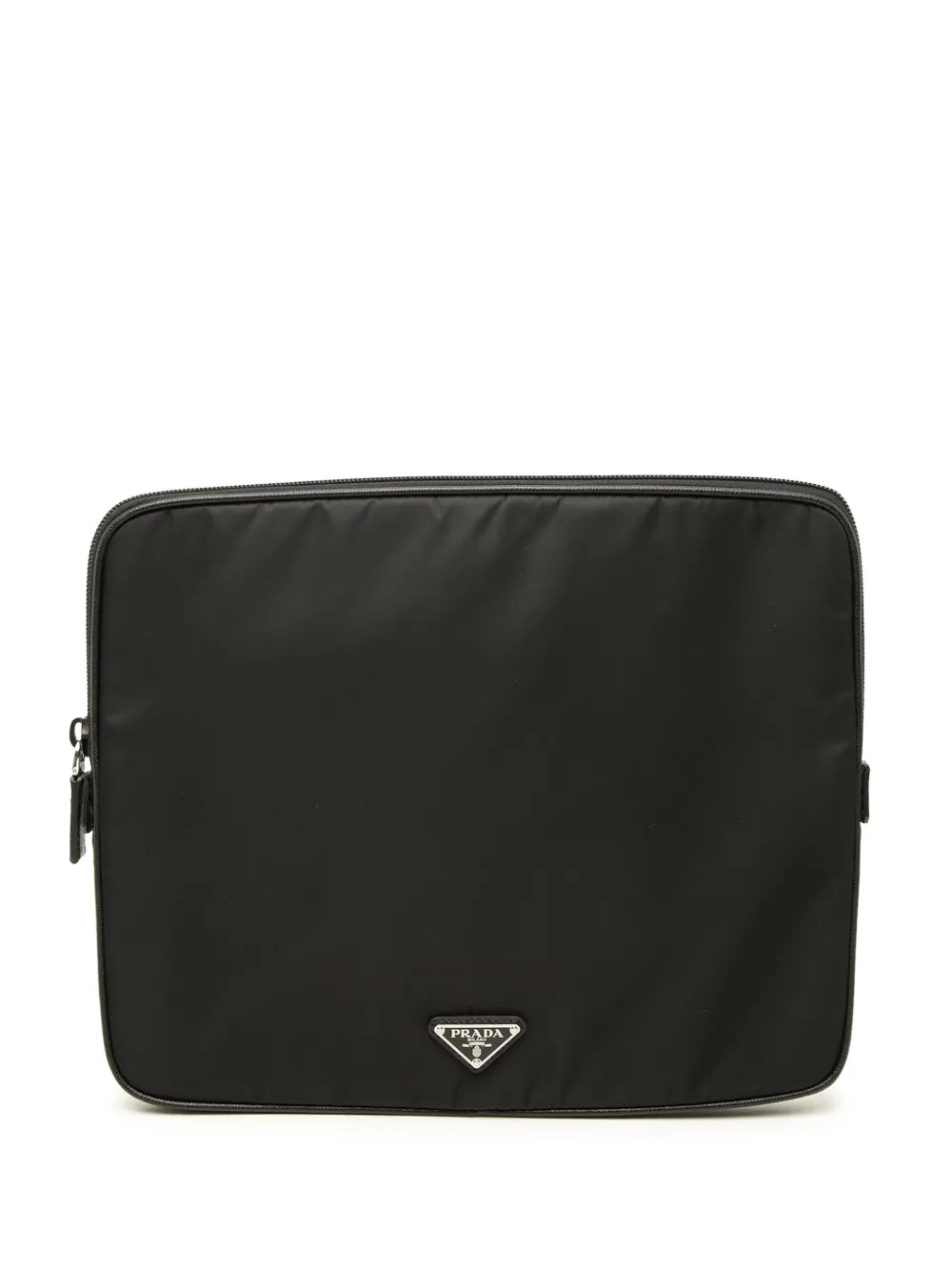 Prada Pre-Owned 2013-2026 Tessuto Laptop Case business bag - Nero
