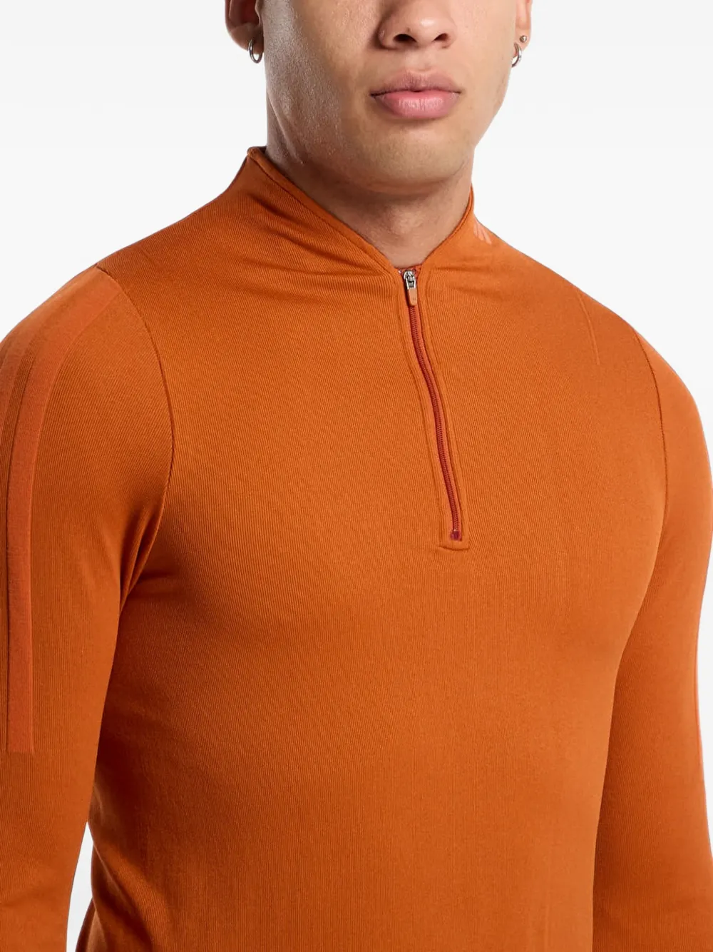 adidas x Entire Studios Uniform Flatknit long-sleeve T-Shirt Oranje