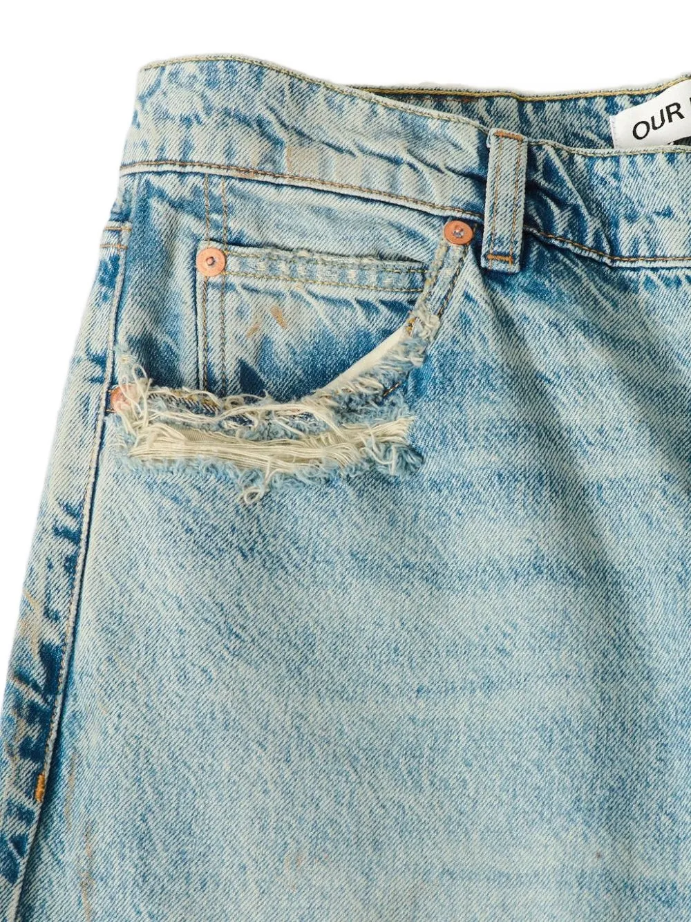 OUR LEGACY Vast Cut jeans Blauw