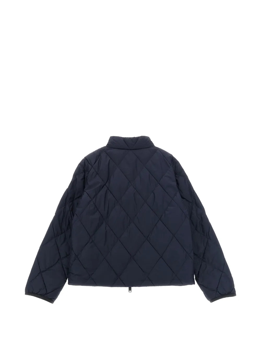 Burberry Kids Taylor diamond-quilted jacket Blauw