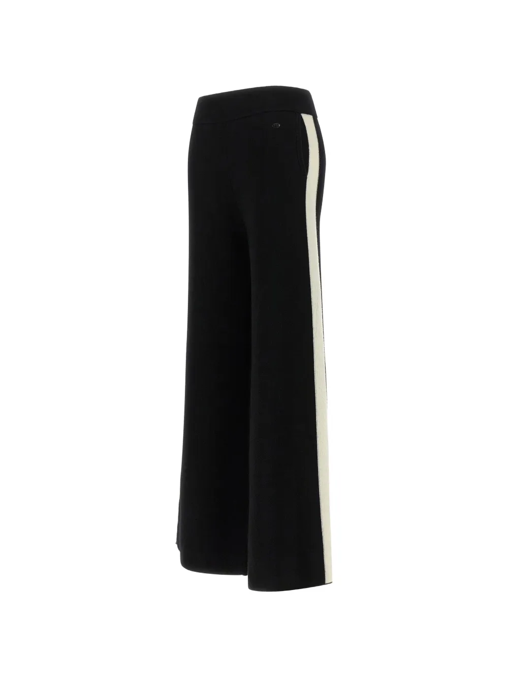 Goldbergh Motion side-stripe trousers Zwart
