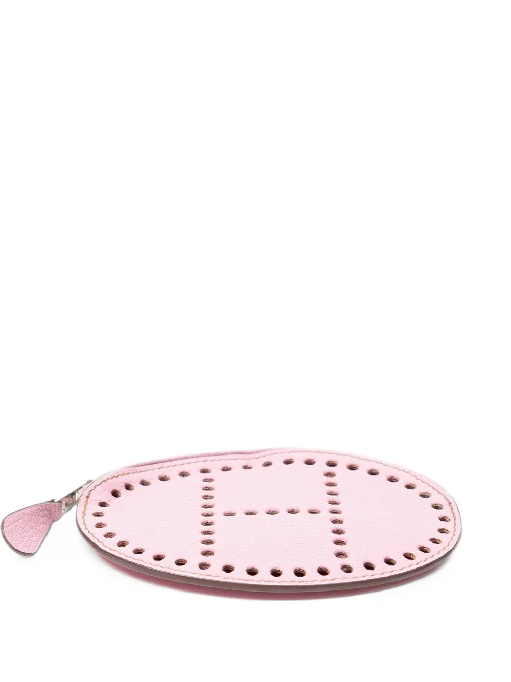 Hermès Pre-Owned Evelyne leather coin purse - Pink