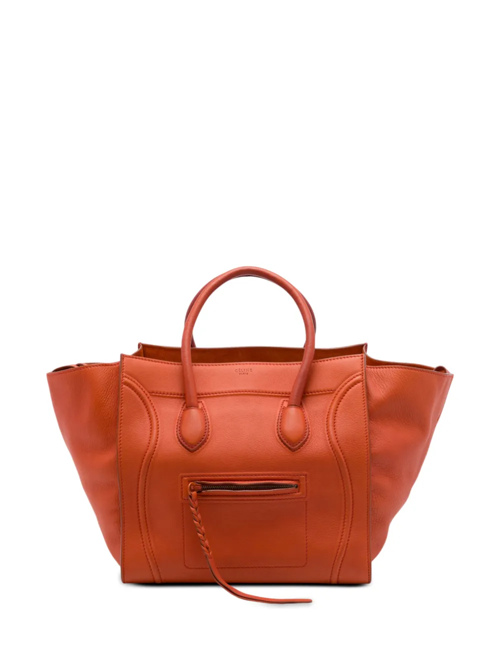 Celine Pre-Owned 2011 Medium Leather Phantom Luggage tote bag - Orange