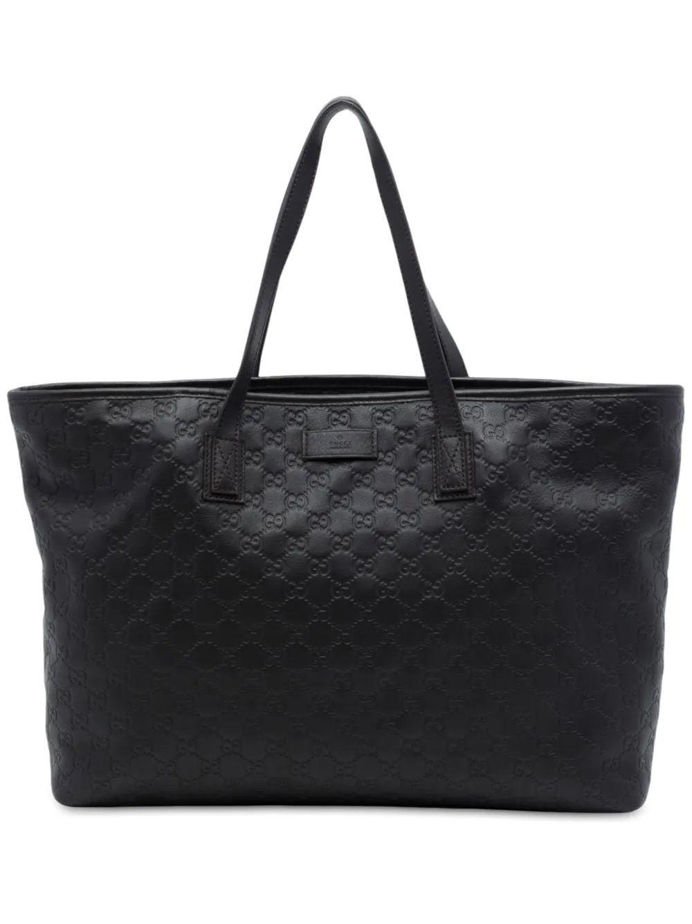 Gucci Pre-Owned 2016-2026 Medium Guccissima tote bag - Schwarz