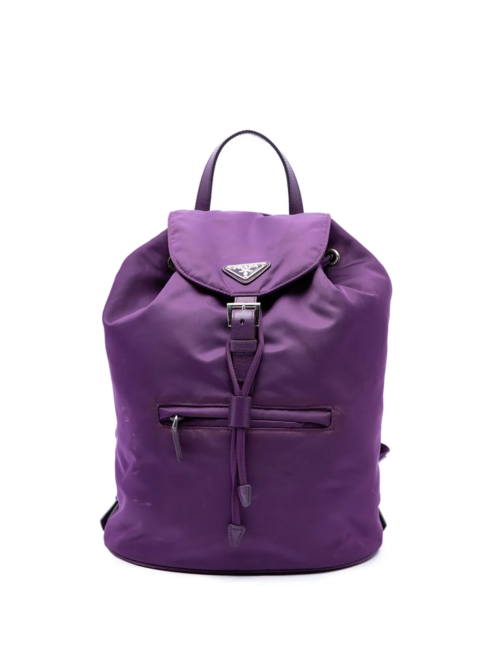 Prada Pre-Owned 2013-2026 Tessuto Drawstring backpack - Viola