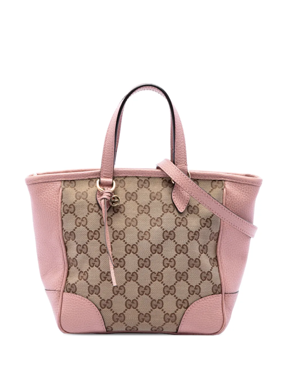 Gucci Pre-Owned 2016-2026 Small GG Canvas Bree satchel - Rosa