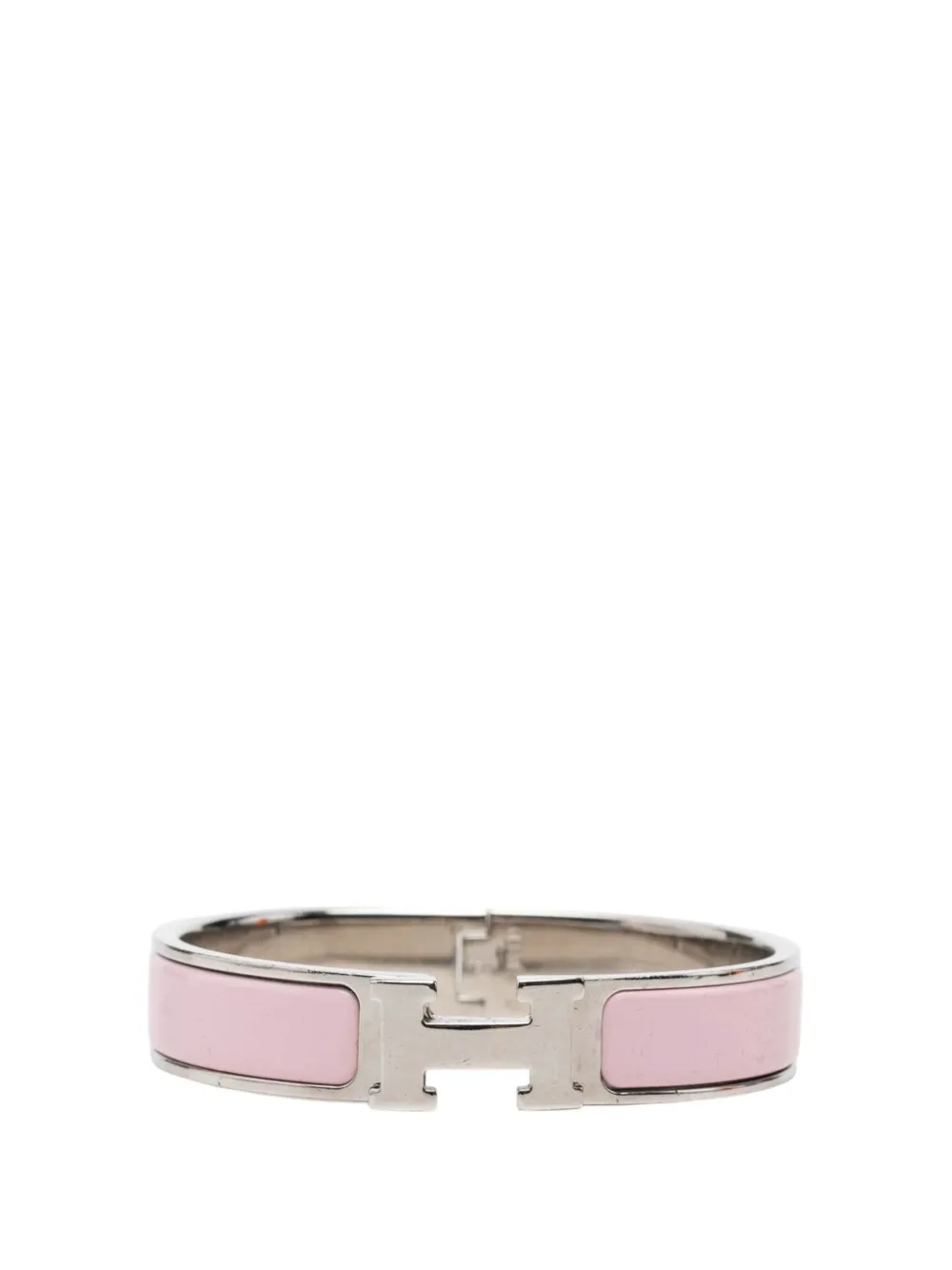 Hermès Pre-Owned 2000-2026 Narrow Enamel Clic H Bracelet PM costume bracelet - Rosa