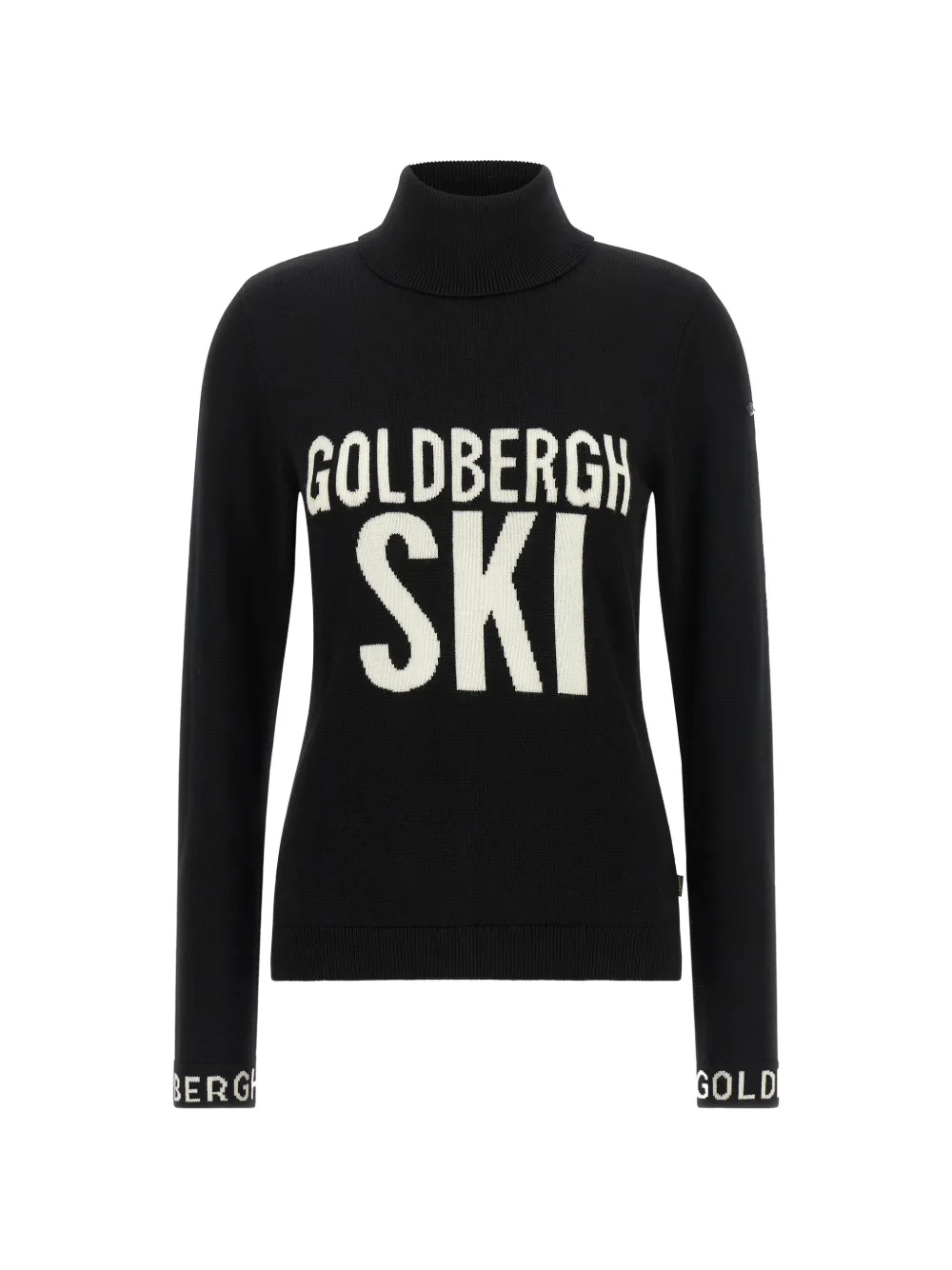 Goldbergh Hoi logo-intarsia sweater - Noir Goldbergh Hoi logo-intarsia sweater - Noir