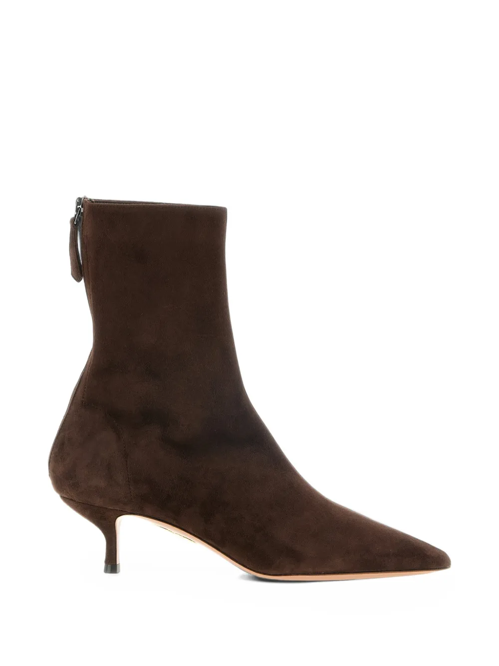 Aquazzura Montmartre suede ankle boots - Braun