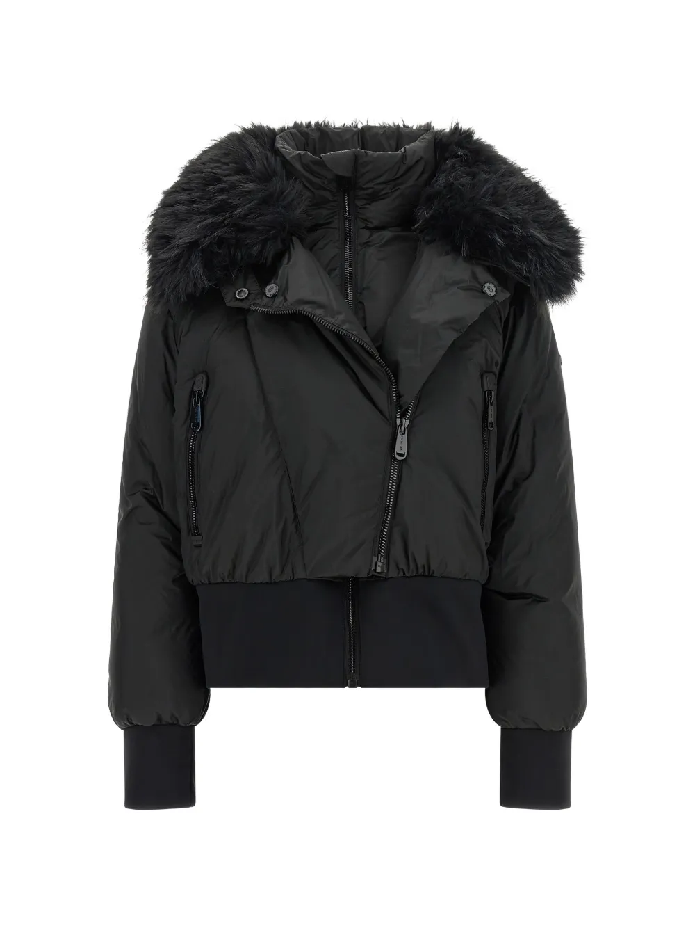 Goldbergh Misake faux-fur collar ski jacket - Noir Goldbergh Misake faux-fur collar ski jacket - Noir