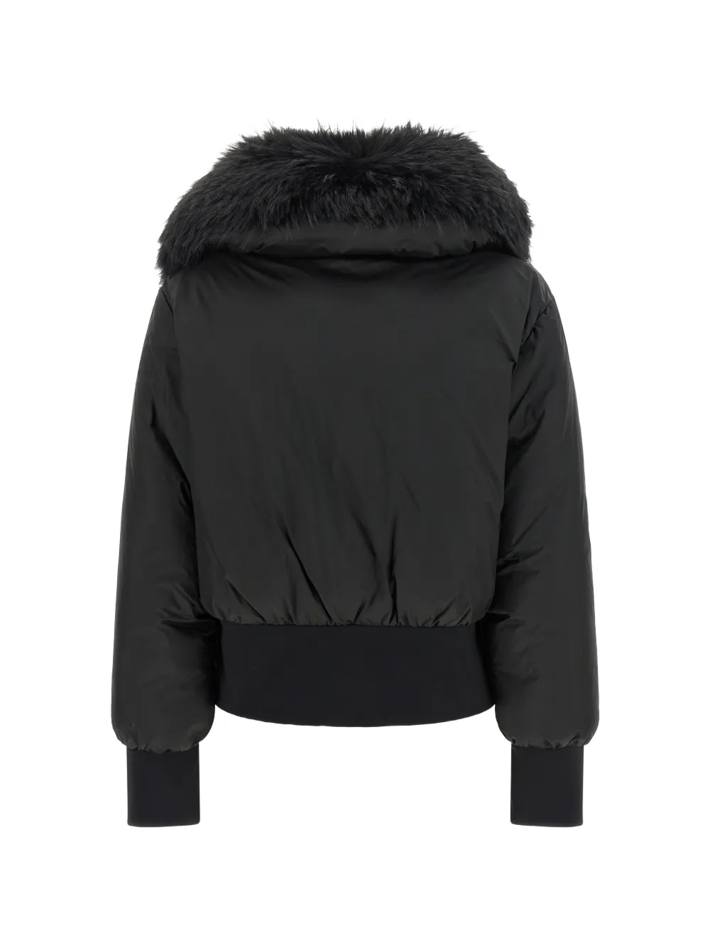 Goldbergh Misake faux-fur collar ski jacket Zwart