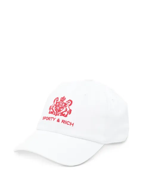 Sporty & Rich casquette à logo brodé