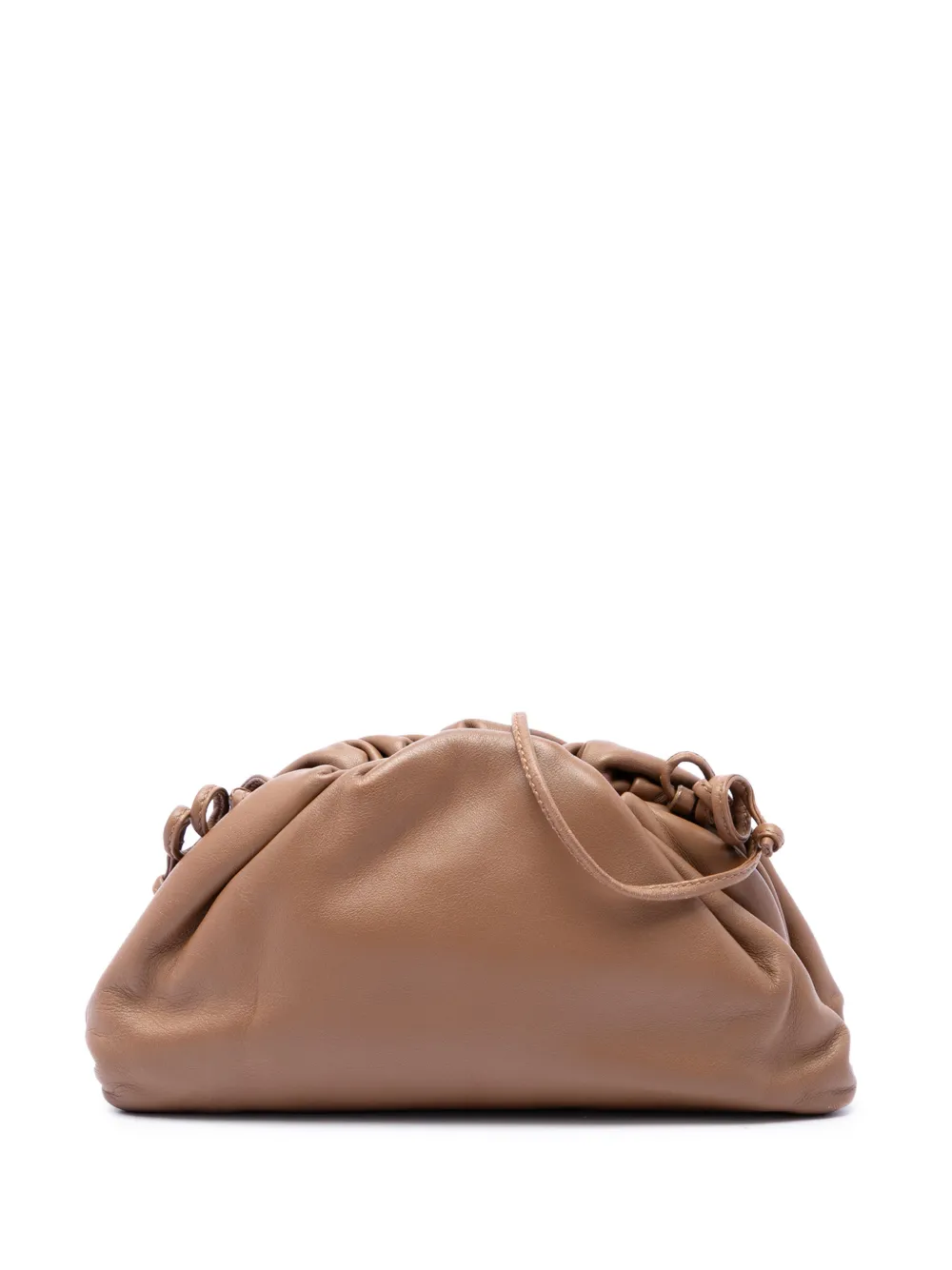 Bottega Veneta Pre-Owned 2012-2026 Lambskin The Mini Pouch crossbody bag - Brown