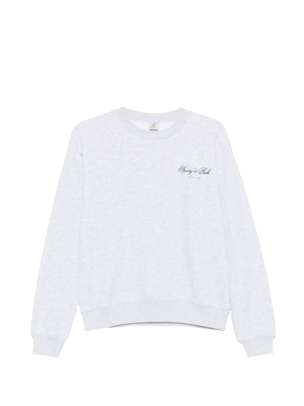 Sporty & Rich logo-print sweatshirt - Grigio