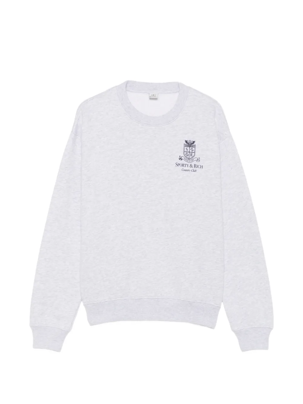 Sporty & Rich logo-print sweatshirt Grijs