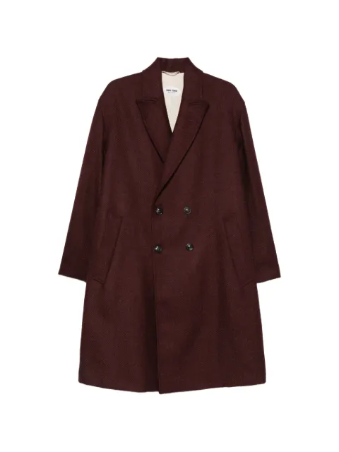 New York Resident double-breasted coat