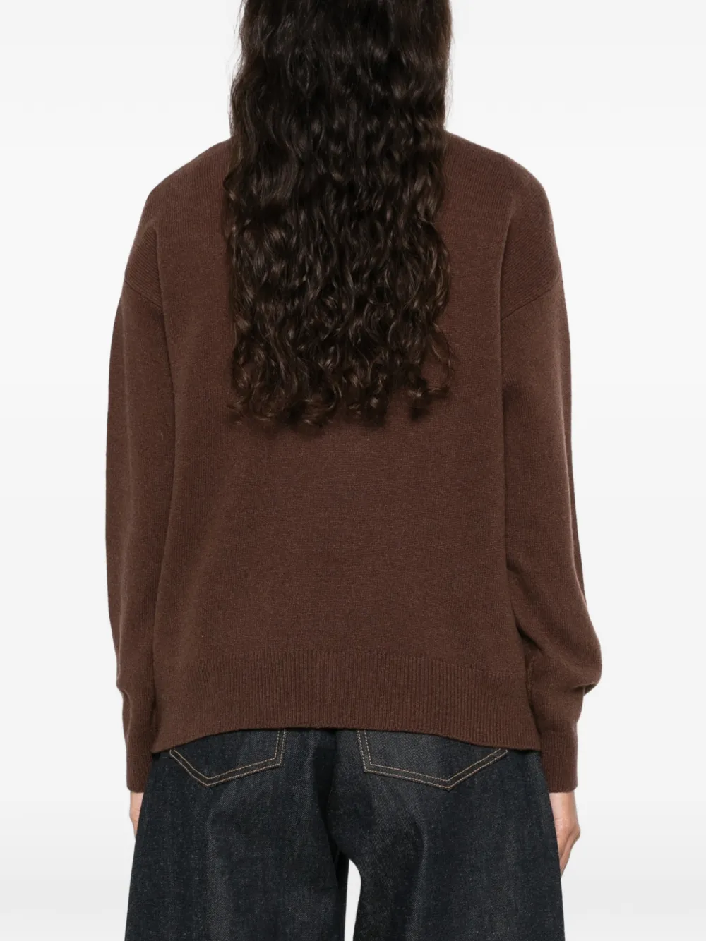 MC2 Saint Barth x Peanuts Snoopy-intarsia knit sweater Bruin