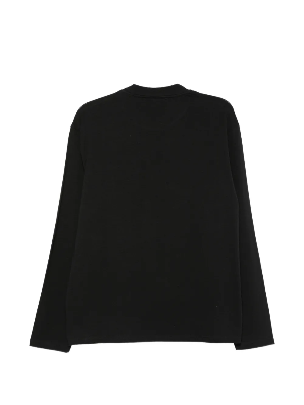 Low Brand long-sleeve cotton T-shirt Zwart