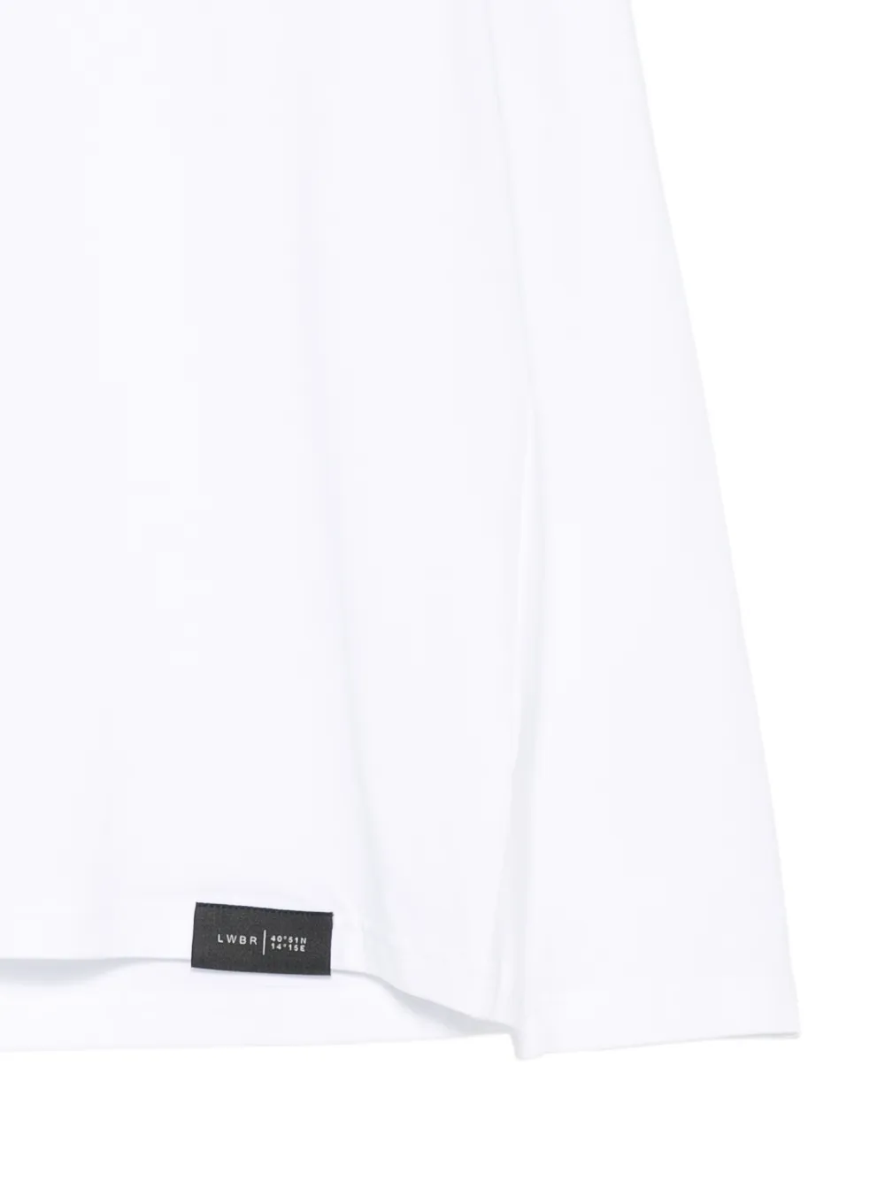 Low Brand long-sleeve cotton T-shirt Wit