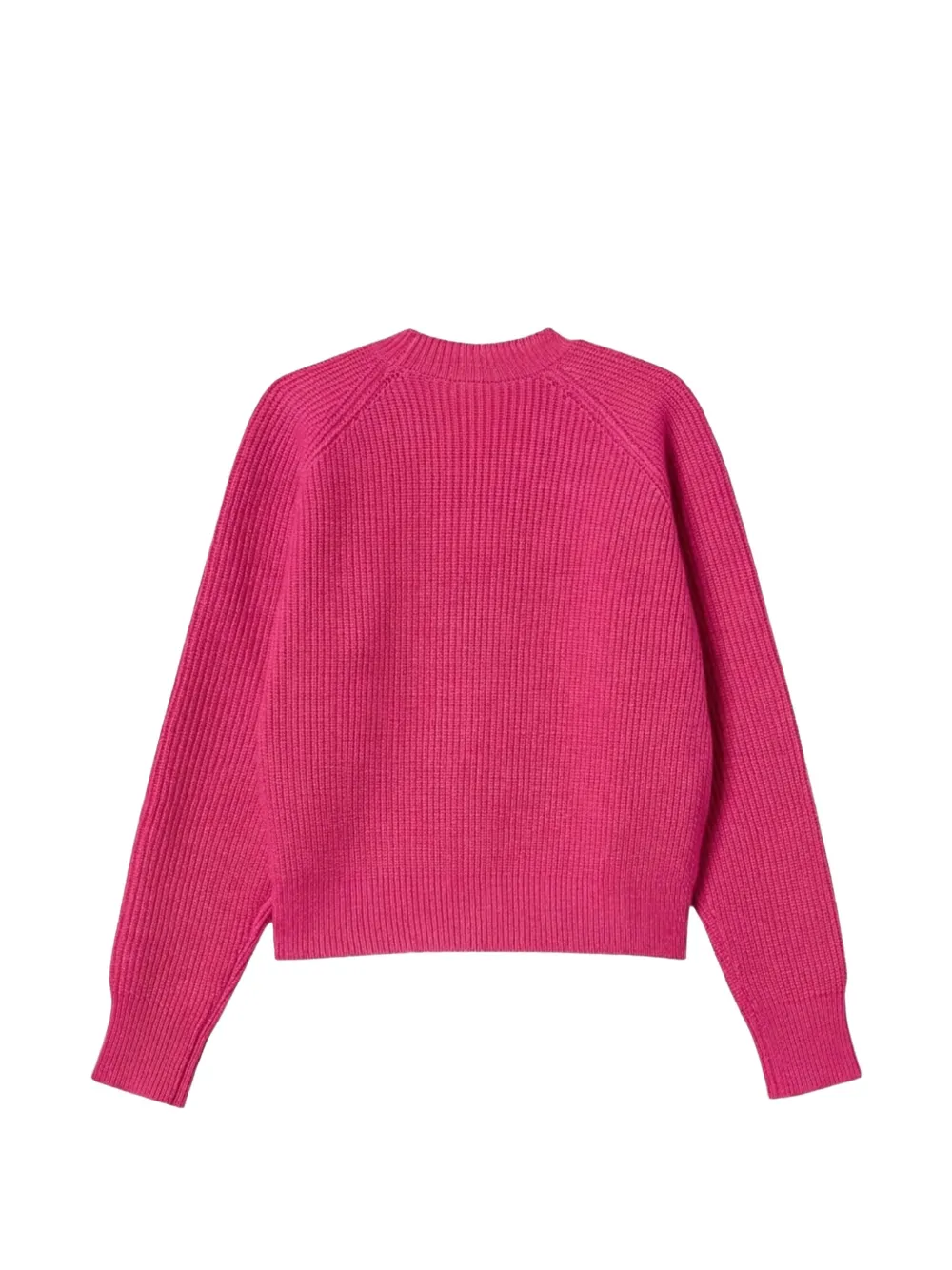 TWINSET Kids button-detail ribbed-knit sweater Roze