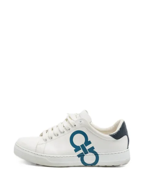 Ferragamo Pre-Owned Number Gancini sneakers
