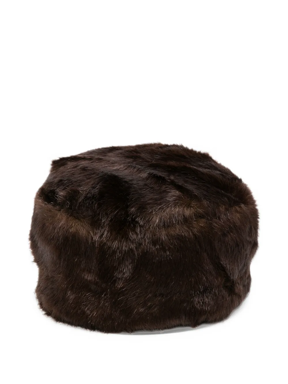 STAND STUDIO Ozzy faux-fur hat - Marron