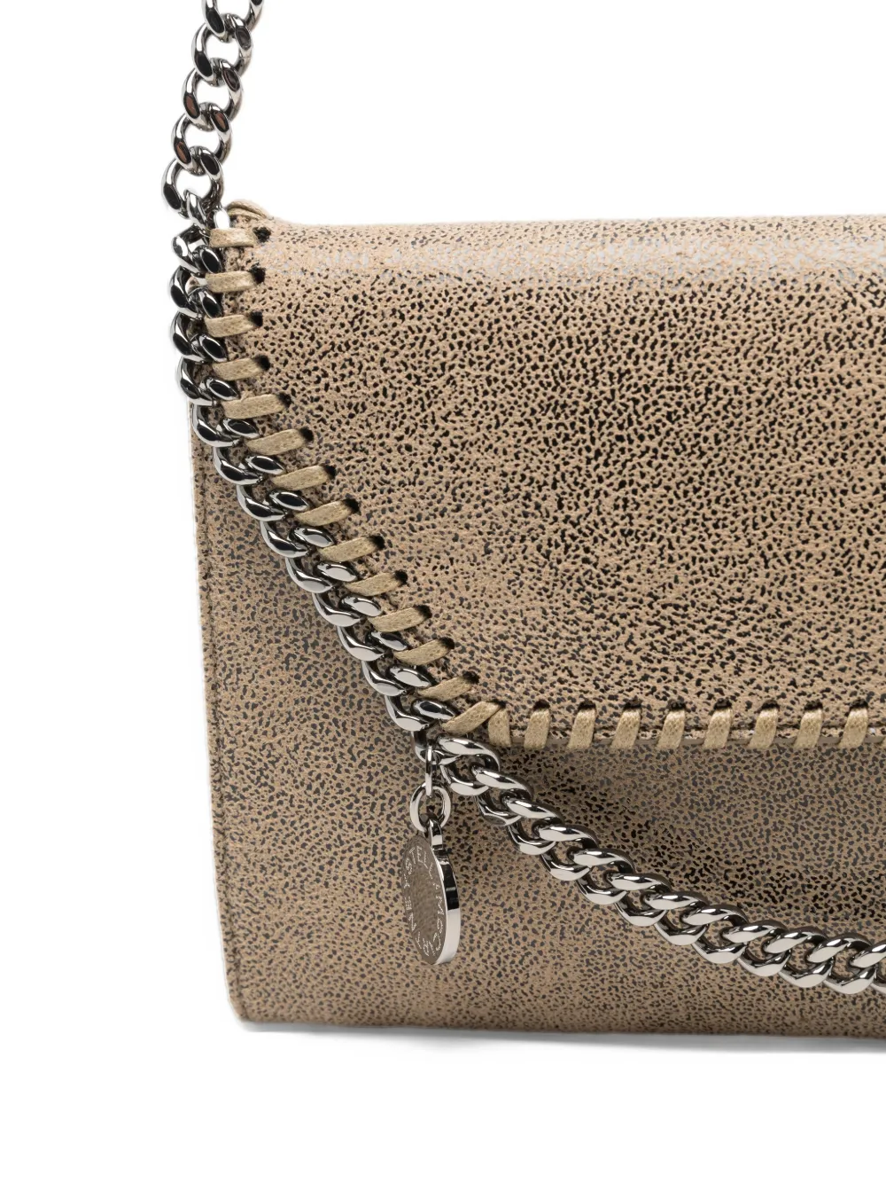 Stella McCartney Falabella tiny shoulder bag Beige