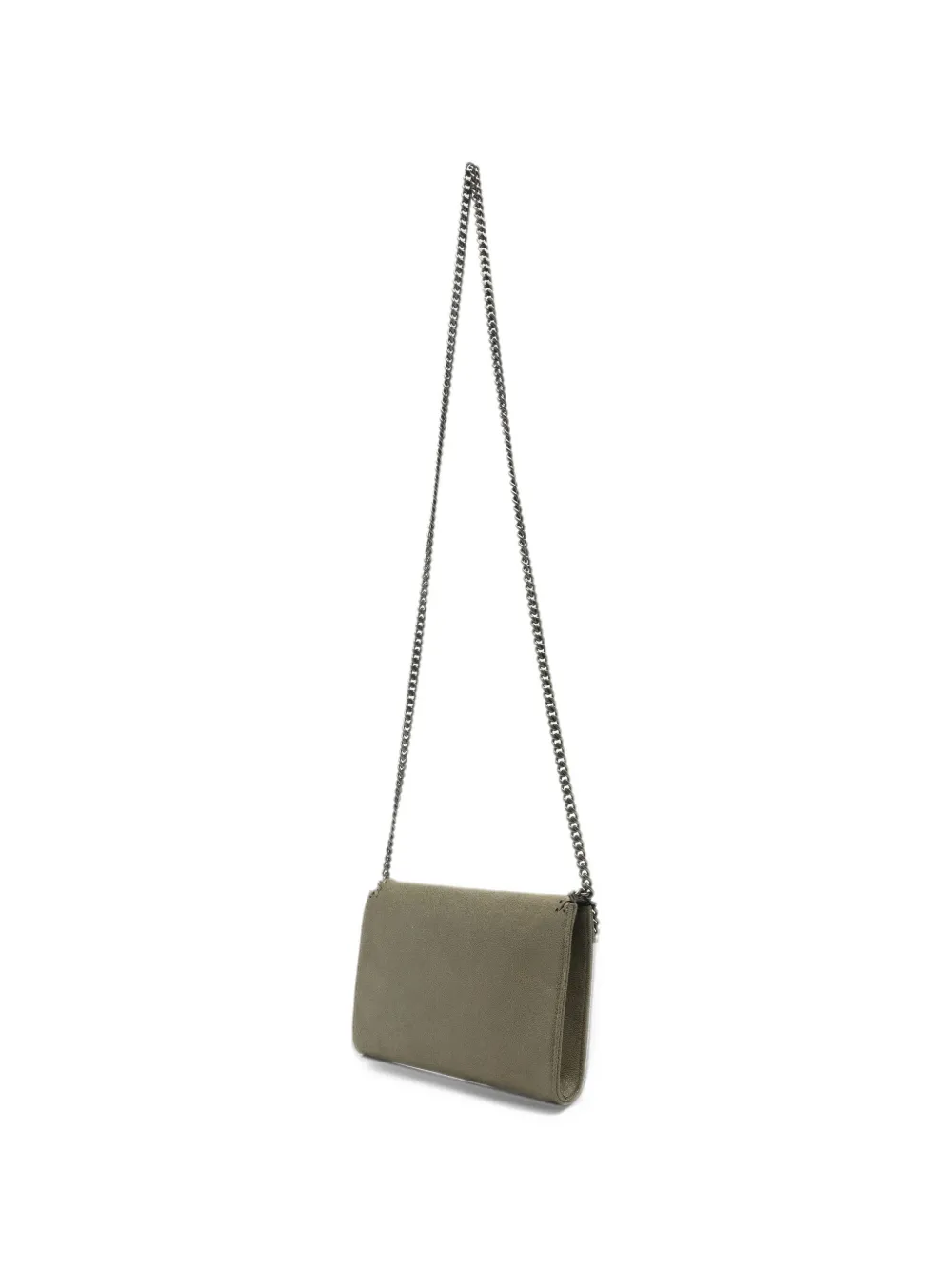 Stella McCartney Falabella chain-trim shoulder bag Groen