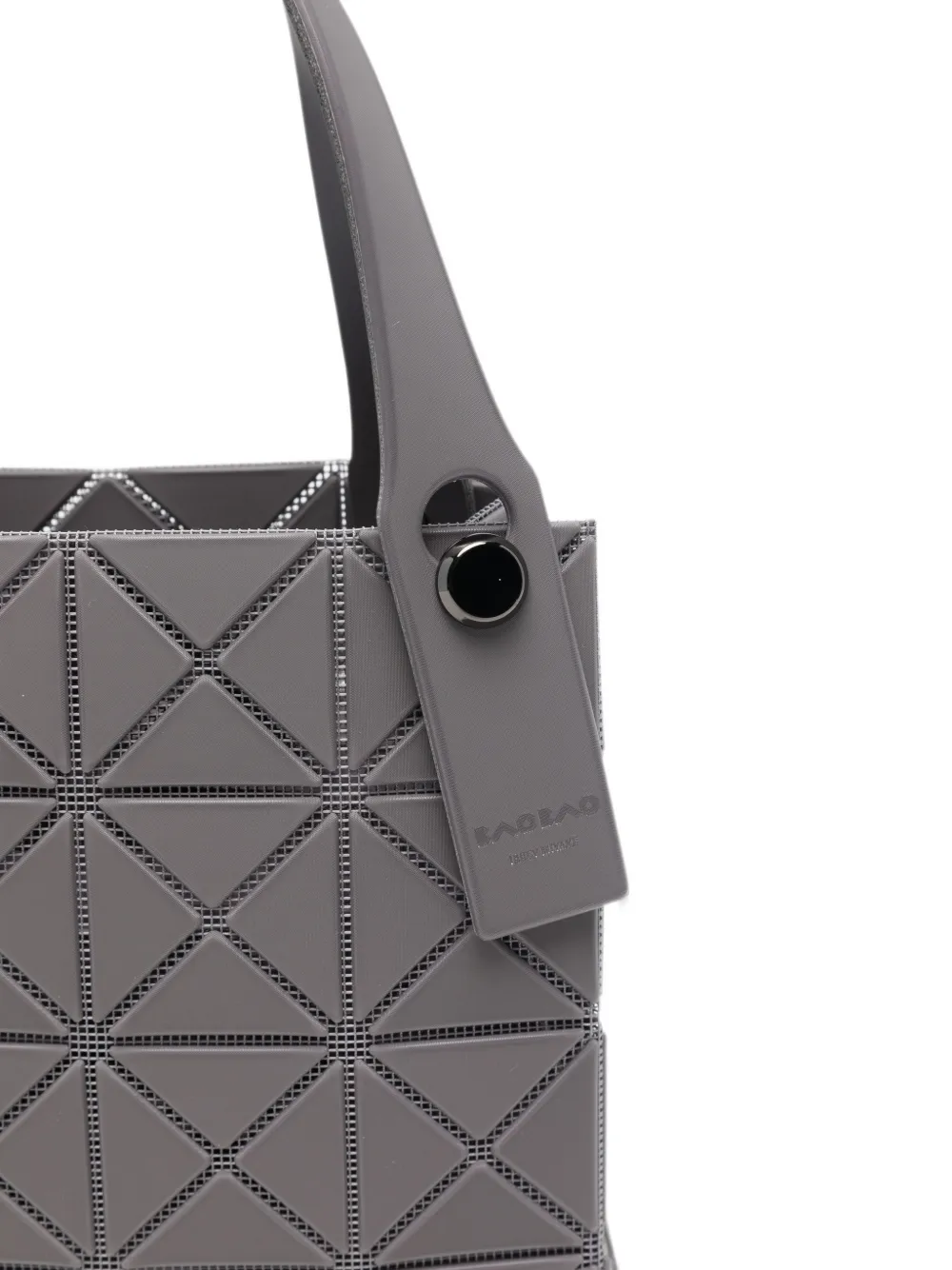 Bao Issey Miyake Lucent geometric-panel tote bag Grijs