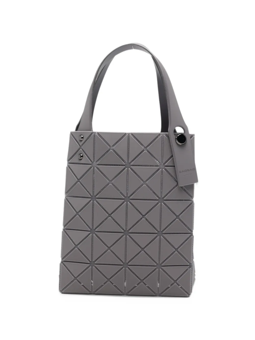 Bao Issey Miyake Lucent geometric-panel tote bag Grijs