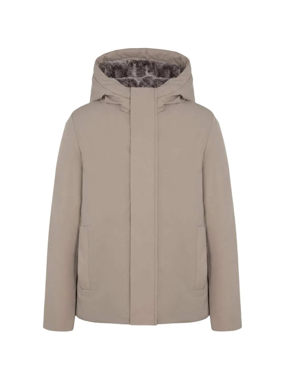 suns kids padded hooded jacket - Toni neutri