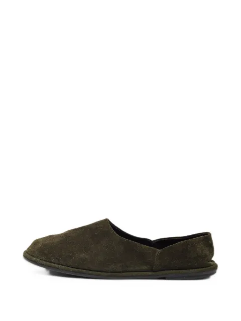 The Row Pre-Owned Canal suede ballet flats