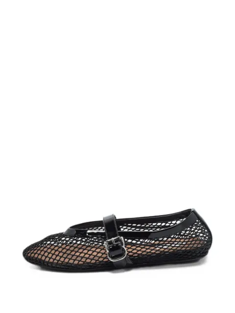 Alaïa Pre-Owned flats de charol y malla