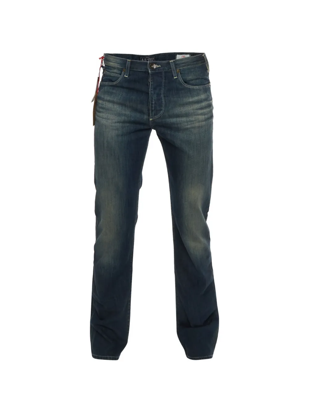 Armani Vintage J21 straight-leg jeans - Blu