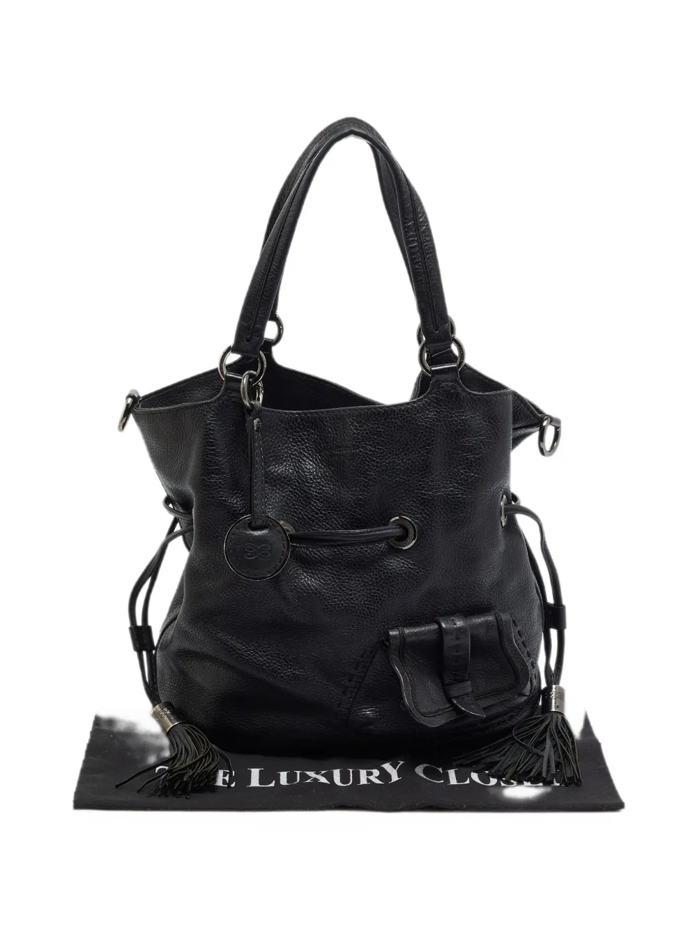 Lancel Premier Flirt drawstring shoulder bag - Black