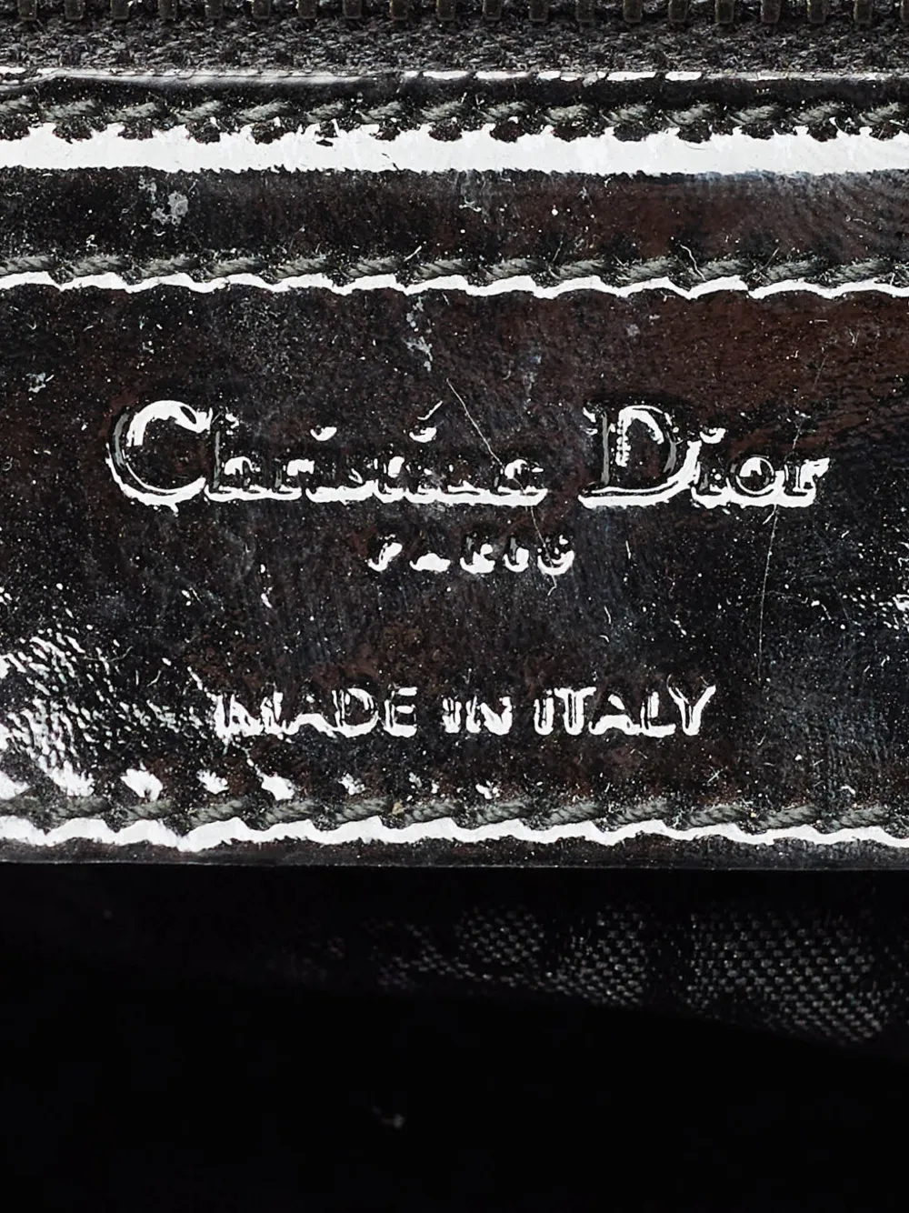 Christian Dior Pre-Owned 2010 large Lady Dior Cannage tote bag Zwart