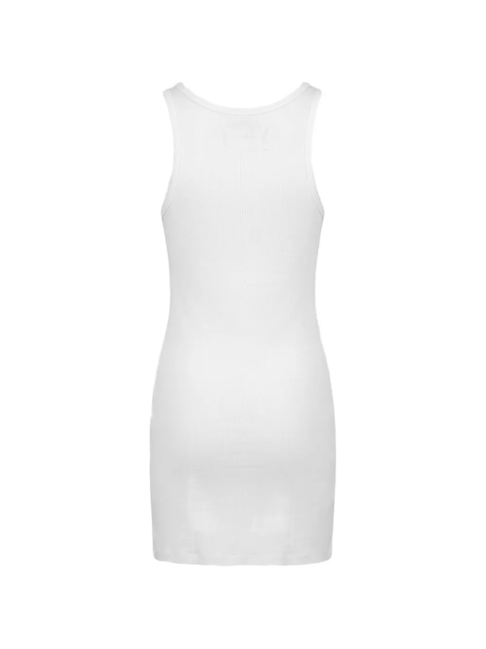 Maison Margiela Taped Rib mini dress Wit
