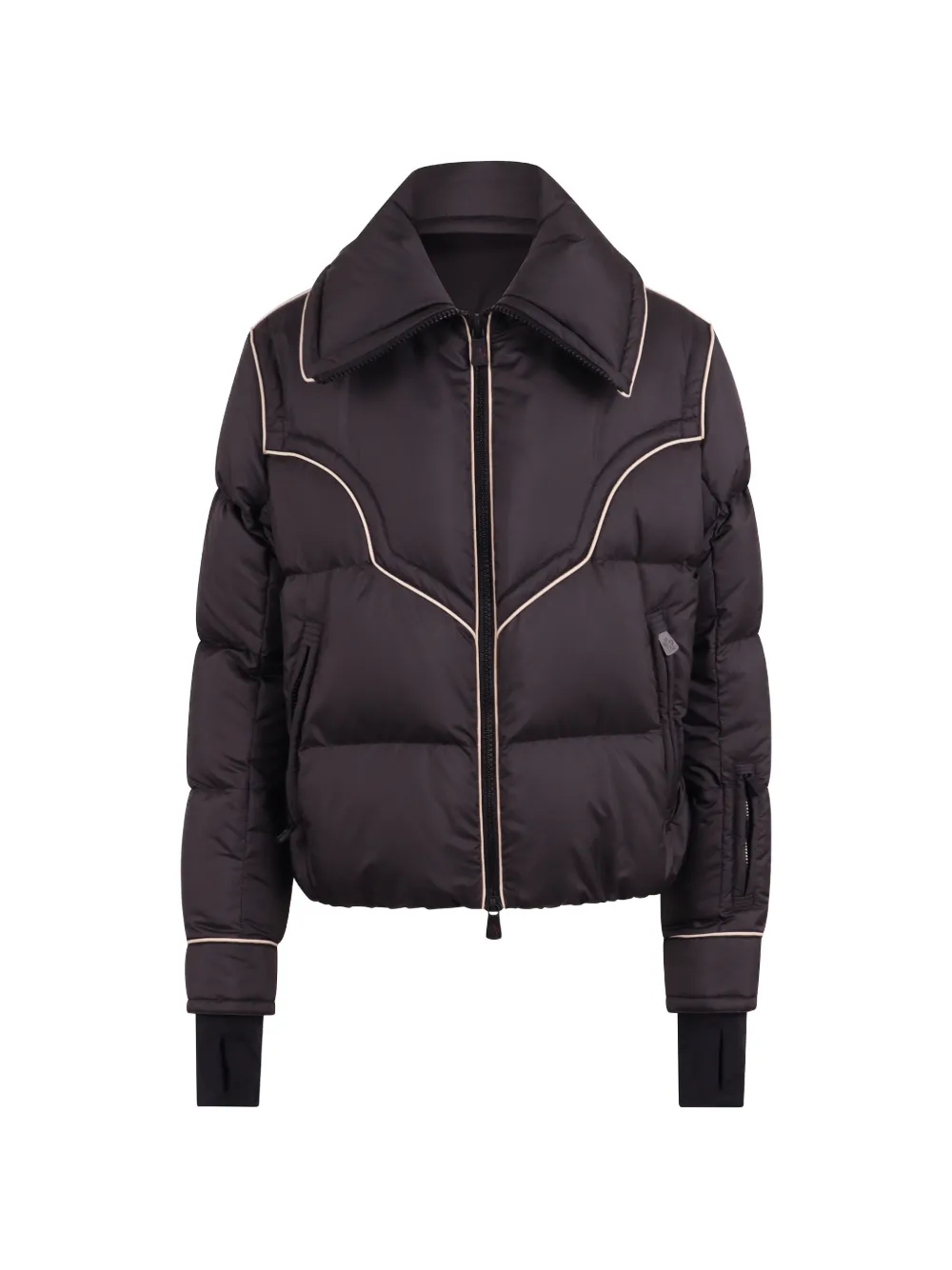 Moncler Grenoble Gewatteerd ski-jack Zwart