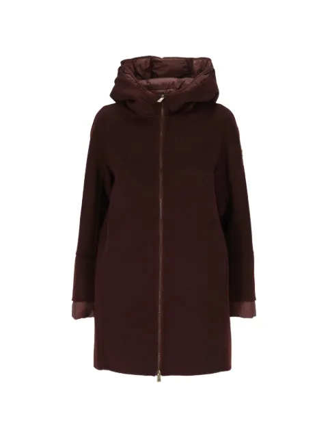 Canadian hooded zip-up coat