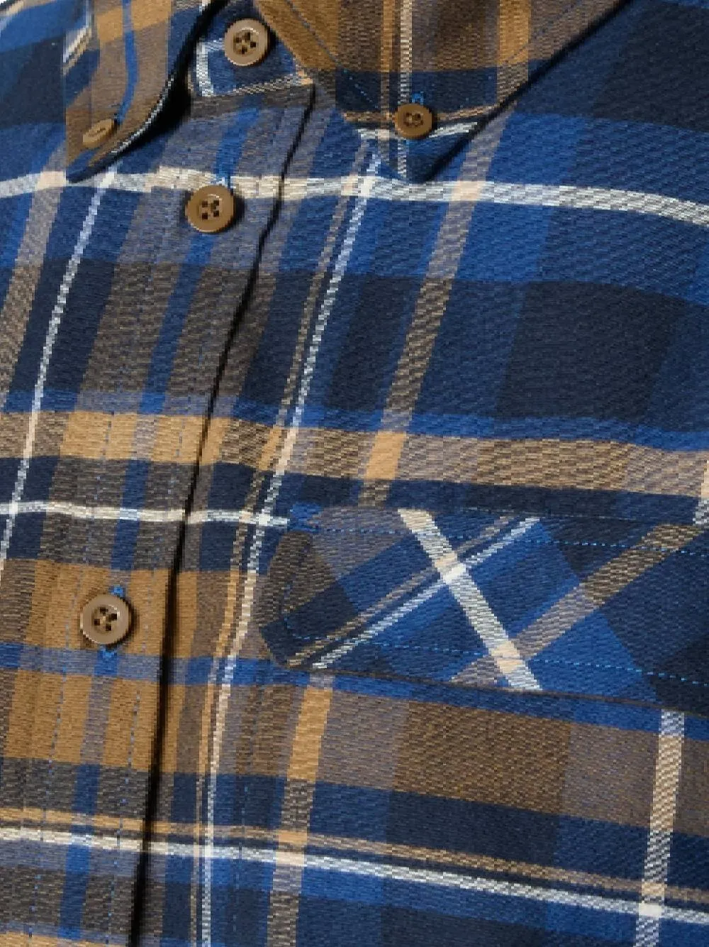 Helly Hansen Geruit overhemd Blauw