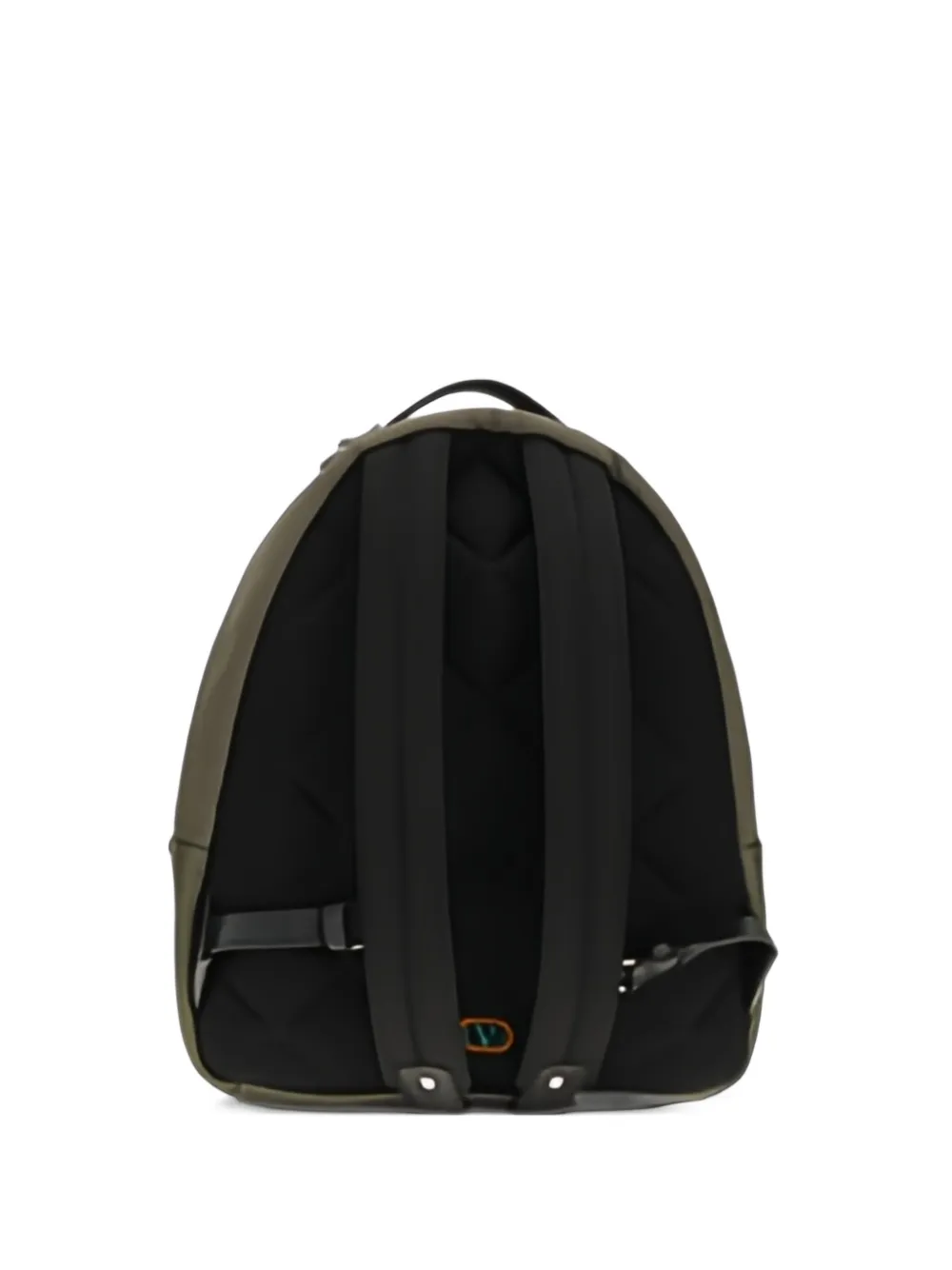 Valentino Garavani Stud Up backpack in technical fabric - Verde